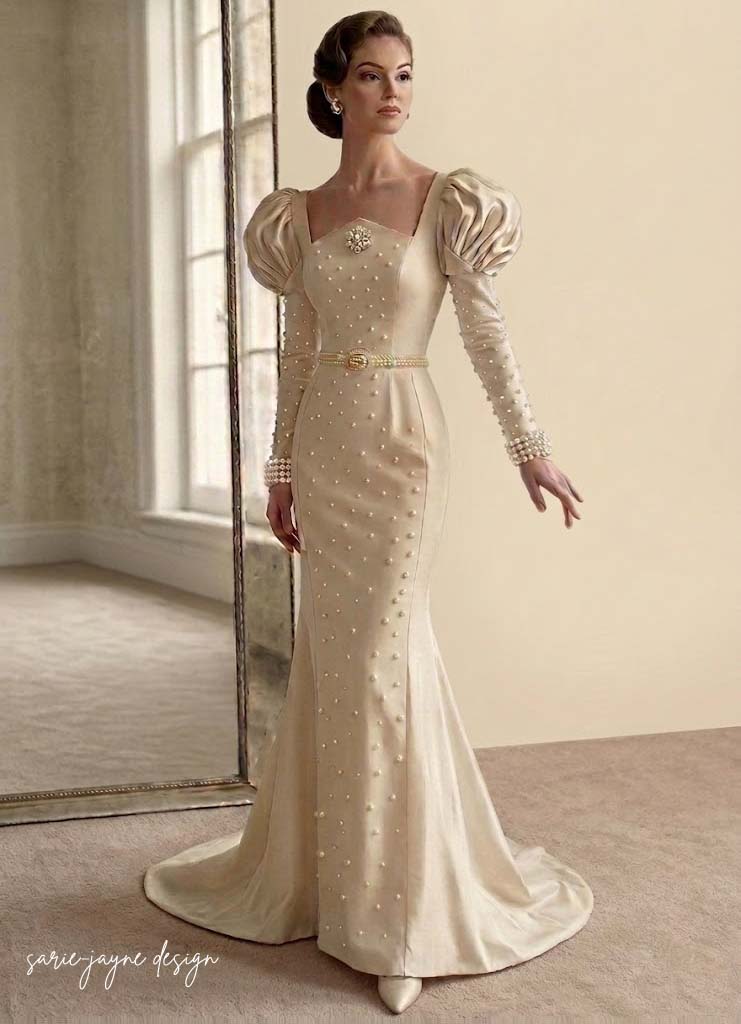 Our Elegant Wedding Gown Annette