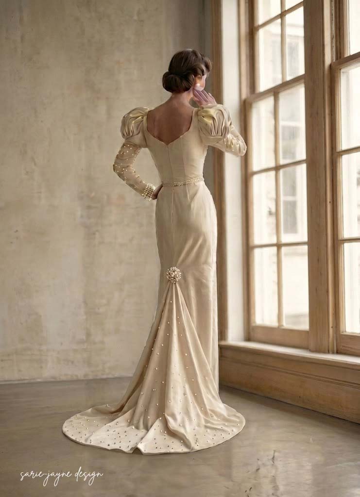 Our Elegant Wedding Gown Annette