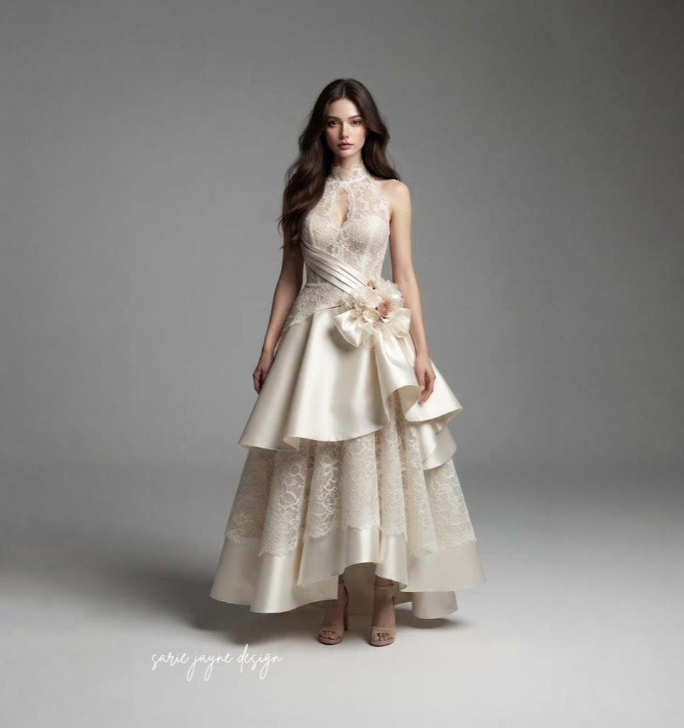 Our Elegant Wedding Gown Rosa